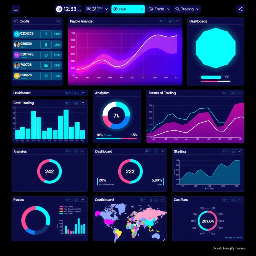 Gaming analytics dashboard with cookies visualization