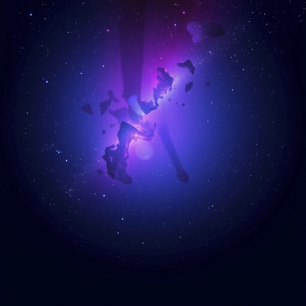 Cosmic hero background